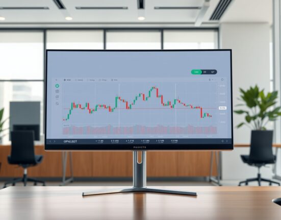 Professional cryptocurrency trading interface showing OPN perpetual futures market on Binance