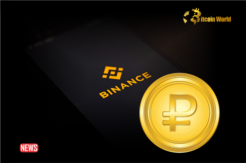 Binance Ends Partnership With Russian Ruble Partner
