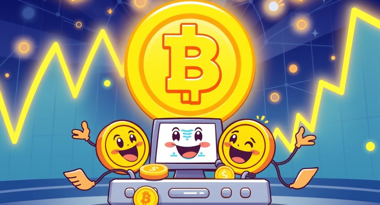 Binance spot trading pairs expansion illustrated with animated coins and vibrant exchange elements