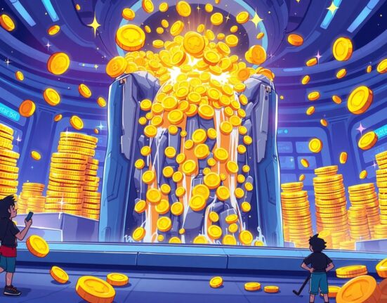 Massive stablecoin inflow pouring into cryptocurrency exchange indicating market momentum