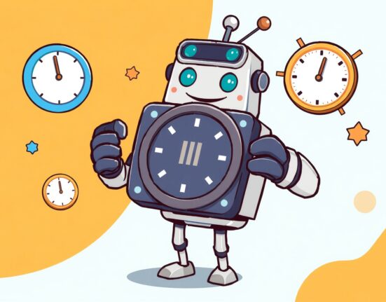 Binance STX suspension temporary hold for network upgrade illustrated with clock symbols