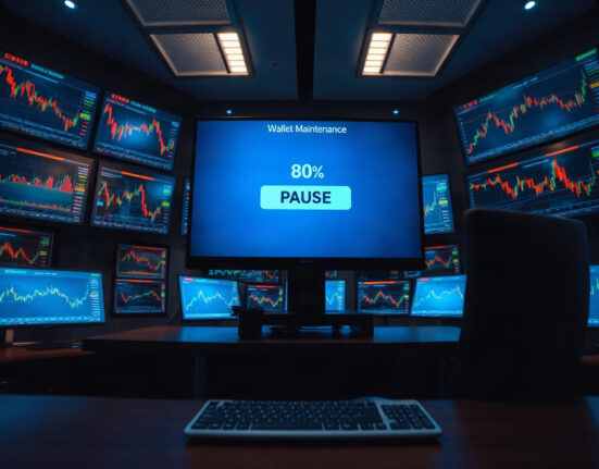 Binance USDC withdrawal suspension on SEIEVM network due to wallet maintenance