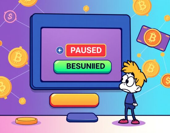 Binance suspends Radiant Capital OLD deposits showing exchange platform with paused transactions