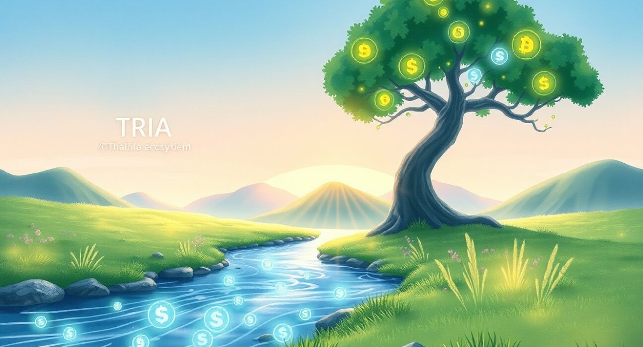 Binance exchange listing TRIA perpetual futures for cryptocurrency derivatives trading with 50x leverage options.