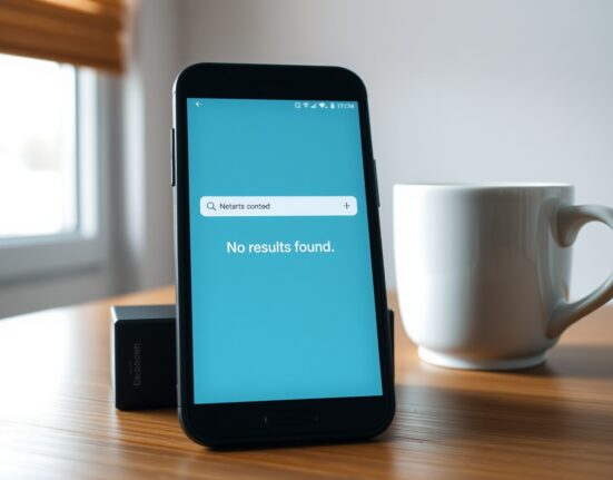 Smartphone showing Binance Wallet search with no results for a memecoin