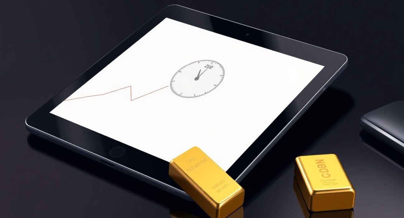 Binance exchange delay for XAUt gold-backed cryptocurrency spot trading.