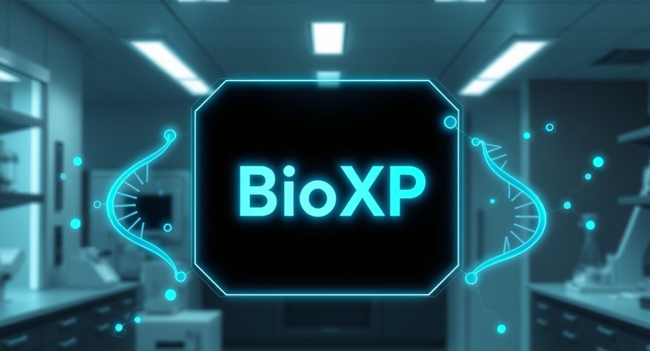 Bio Protocol BioXP upgrade interface with blockchain and DNA elements