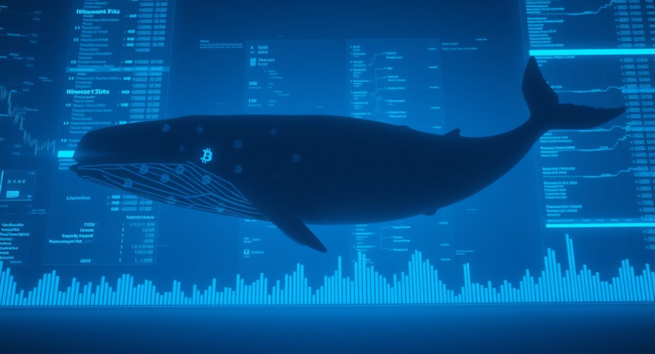 A crypto whale's large-scale Bitcoin and Ethereum leveraged trading positions generating massive profits.