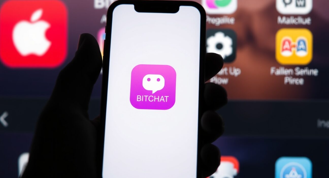 Bitchat app removal from China's Apple App Store shows regulatory crackdown on decentralized messaging.