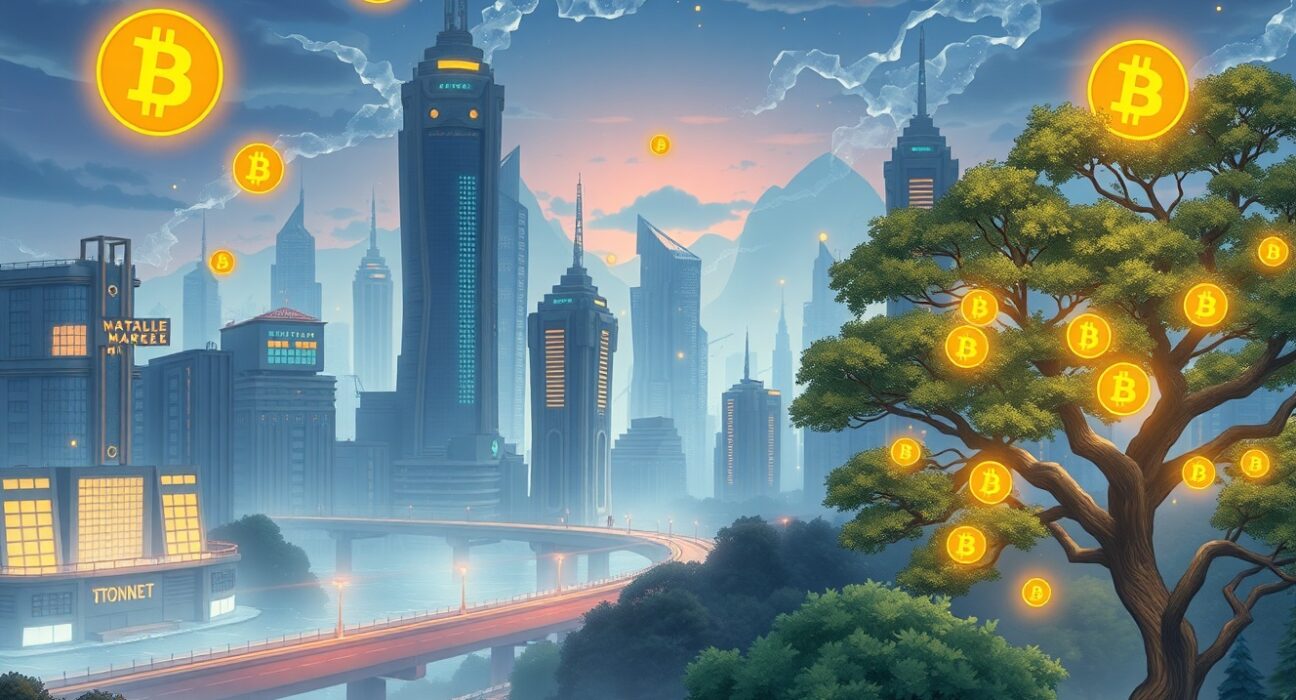 The Block Research 2025 cryptocurrency market predictions showing Bitcoin dominance and stablecoin growth trends