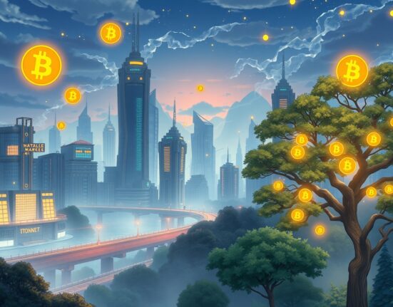 The Block Research 2025 cryptocurrency market predictions showing Bitcoin dominance and stablecoin growth trends