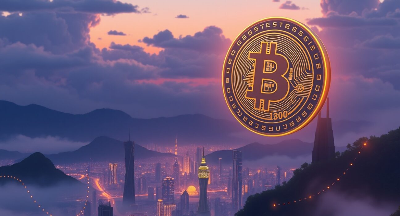 Bitcoin achieves a historic $90,000 price milestone in the cryptocurrency market.