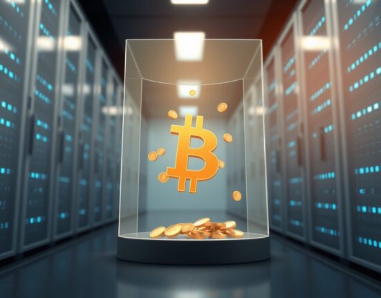 Glassnode analysis of Bitcoin accumulation patterns showing market data flow through transparent node structure