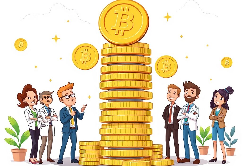 Illustration of H100 Group's strategic Bitcoin acquisition, showcasing their growing digital asset reserves and commitment to crypto.