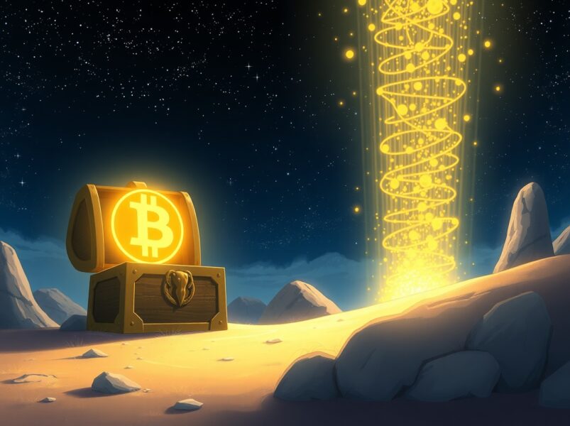 Conceptual art representing Bitcoin's evolution into a digital store of value.