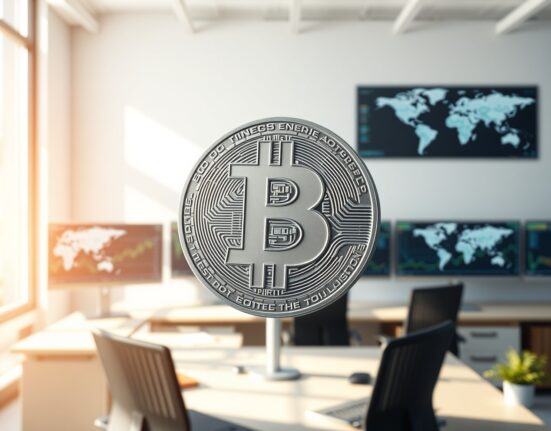 Bitcoin market analysis showing potential selling pressure amid global financial uncertainty