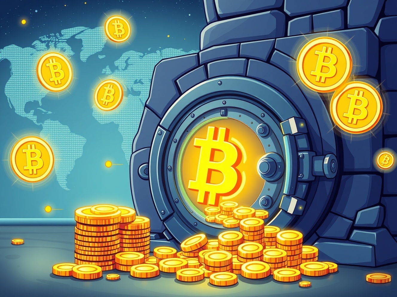 Revolutionary Strategy: Bitcoin-Backed Bank Accounts Could Attract $50 Trillion in Global Capital