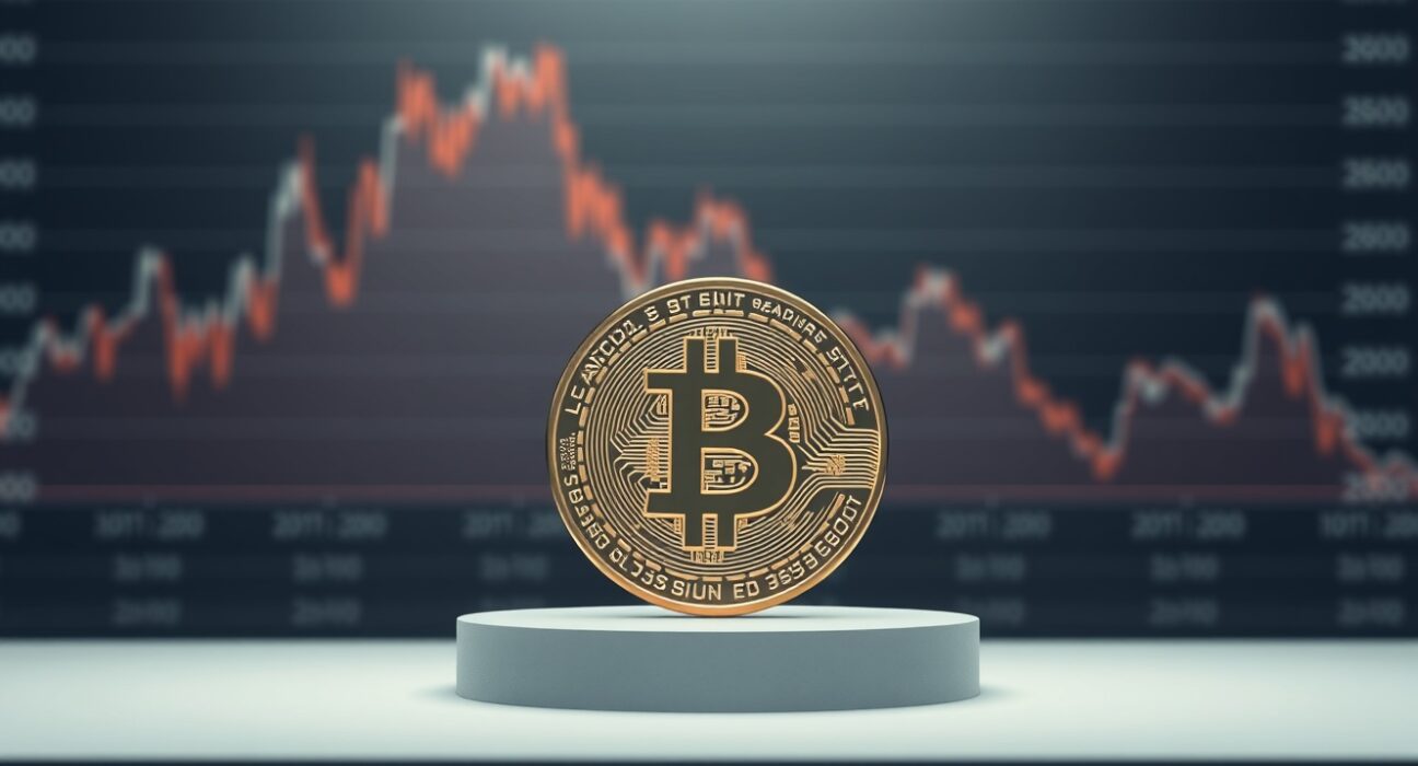 Bitcoin price stability analysis showing cryptocurrency bottom at $60,000 level with volatility indicators.