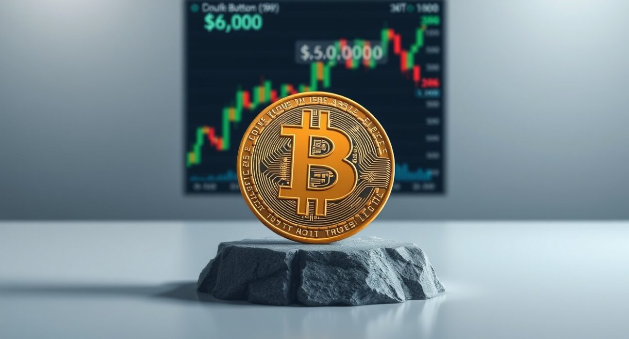 Bitcoin price analysis showing potential bottom formation at $60,000 with technical indicators
