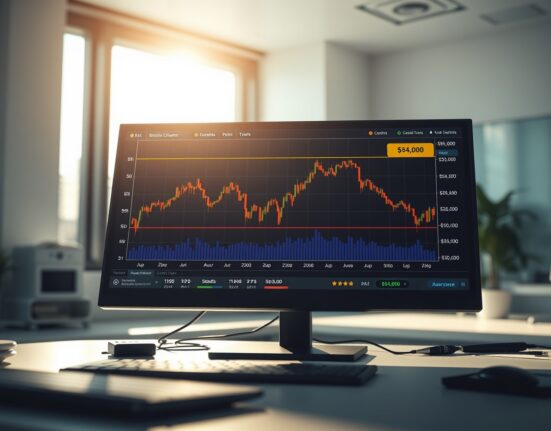 Bitcoin price analysis chart showing strategic investment opportunity below $54,000 threshold