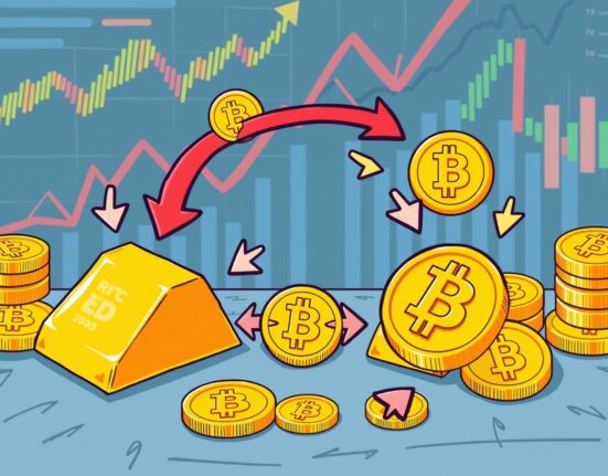 Bitcoin capital rotation from gold to cryptocurrency as inflation protection