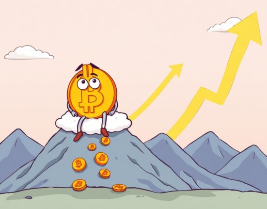 Bitcoin consolidation phase showing cryptocurrency resting before next upward movement