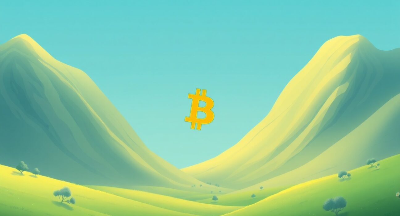 Analysis showing Bitcoin price consolidation and stability in the cryptocurrency market.