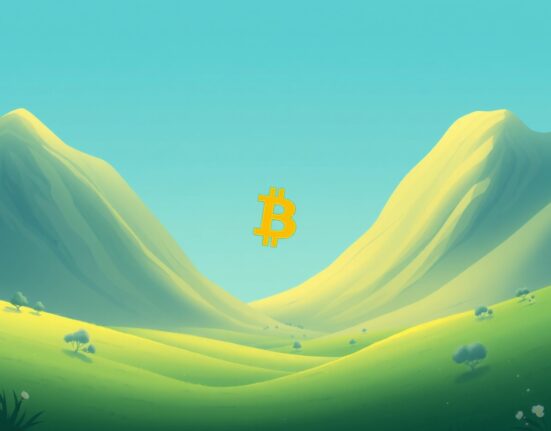 Analysis showing Bitcoin price consolidation and stability in the cryptocurrency market.