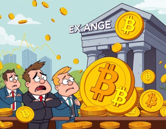 Bitcoin correction warning as large BTC flows into exchange during market downturn