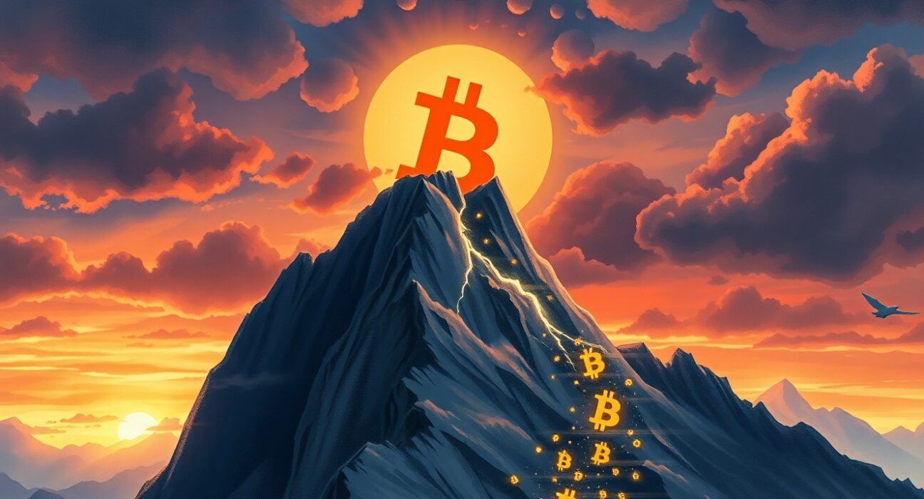 Historic Bitcoin market crash analysis showing cryptocurrency volatility patterns and investor impact