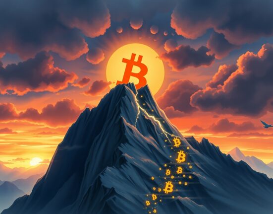 Historic Bitcoin market crash analysis showing cryptocurrency volatility patterns and investor impact