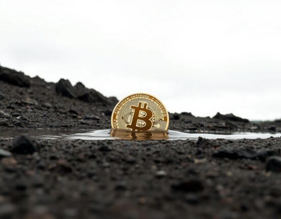 Bitcoin cycle bottom analysis by Ark Invest showing key price levels and long-term holder data.