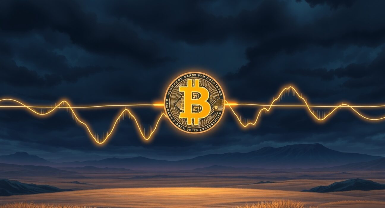 Bitcoin death cross technical analysis showing moving average crossover signaling market correction