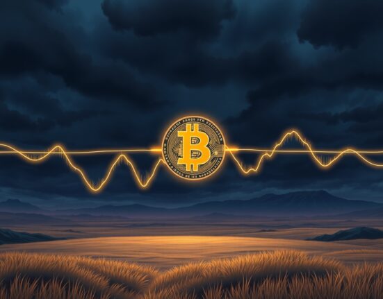 Bitcoin death cross technical analysis showing moving average crossover signaling market correction