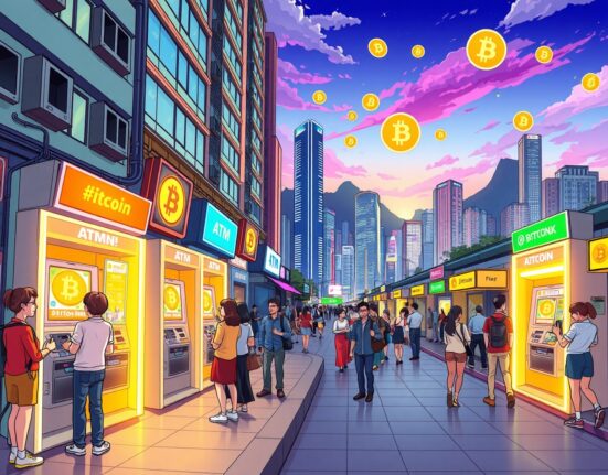 Bitcoin Depot Hong Kong ATMs providing convenient cryptocurrency access in vibrant city setting