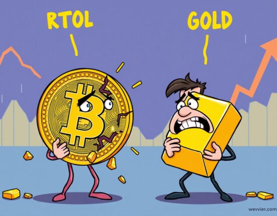 Bitcoin digital gold narrative challenged as cryptocurrency value drops dramatically
