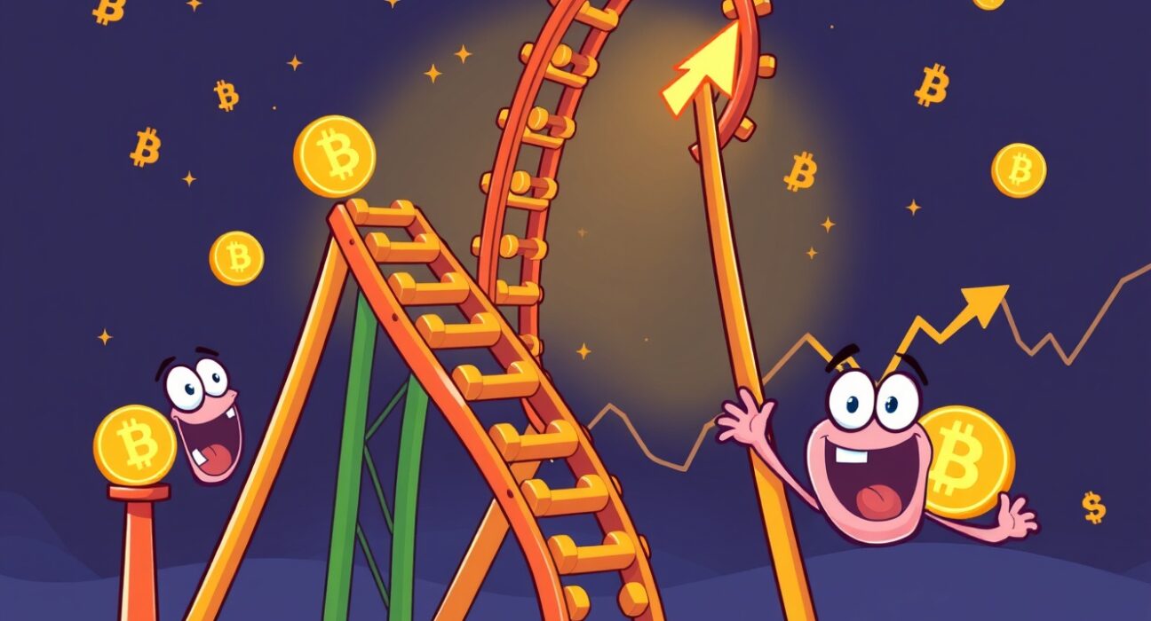 Bitcoin drop market reset showing transformation from volatility to stable growth