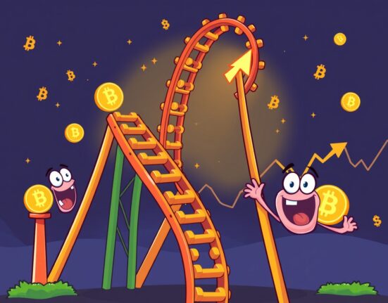 Bitcoin drop market reset showing transformation from volatility to stable growth