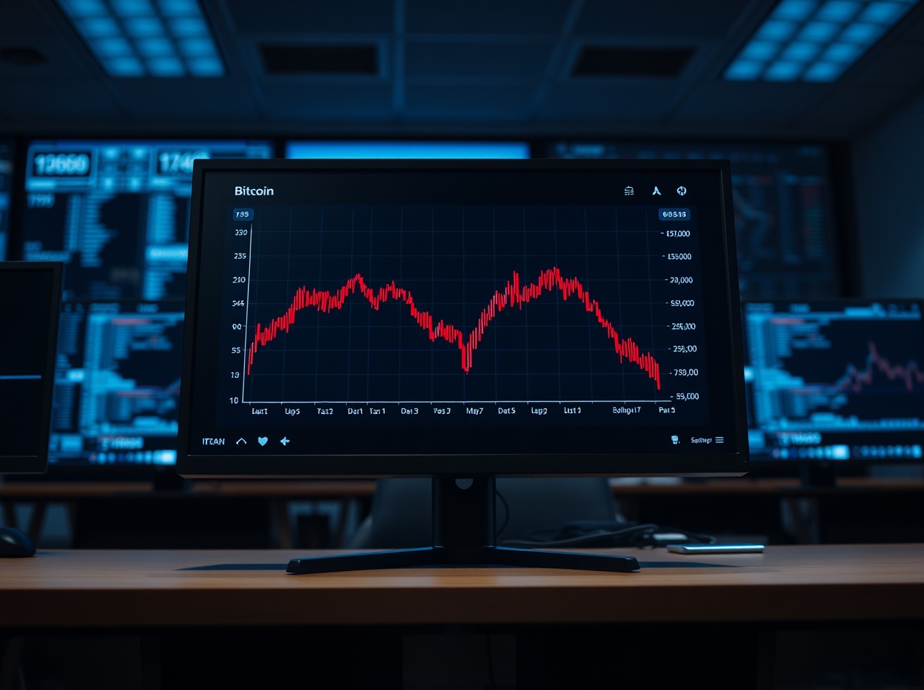 Bitcoin Drops Below $59,000 as Selling Pressure Intensifies
