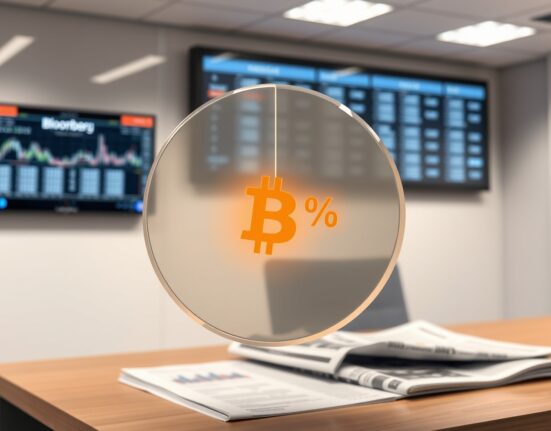 Data visualization showing Bitcoin ETF and firm holdings reaching 12% of total circulating supply.
