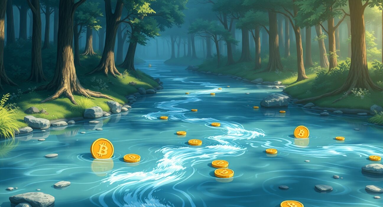 Analysis of Bitcoin ETF liquidity showing stagnant inflows and market impacts in cryptocurrency markets