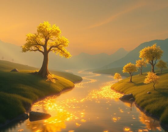 Conceptual illustration of Bitcoin ETF capital outflows with one fund receiving inflows.