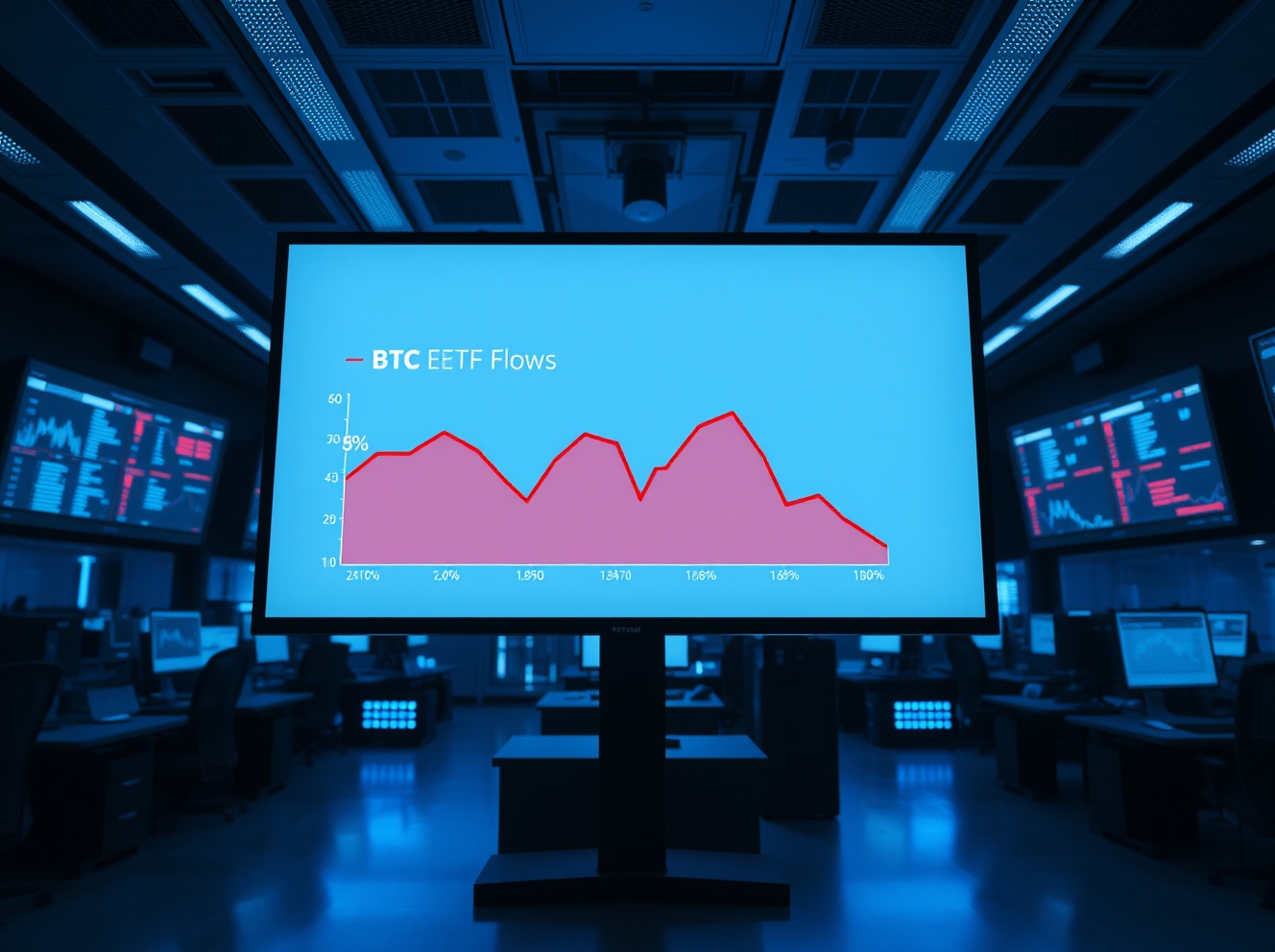 US Spot Bitcoin ETFs Extend Losing Streak to 12 Days With $519 Million Outflow