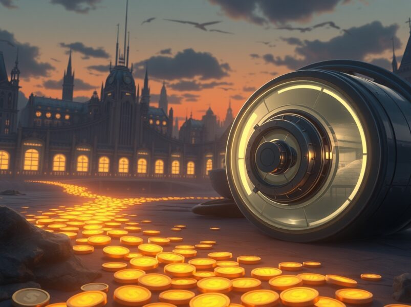 Bitcoin ETF Outflows Surge: Stark $486.9M Withdrawal Rattles Crypto Investment Landscape