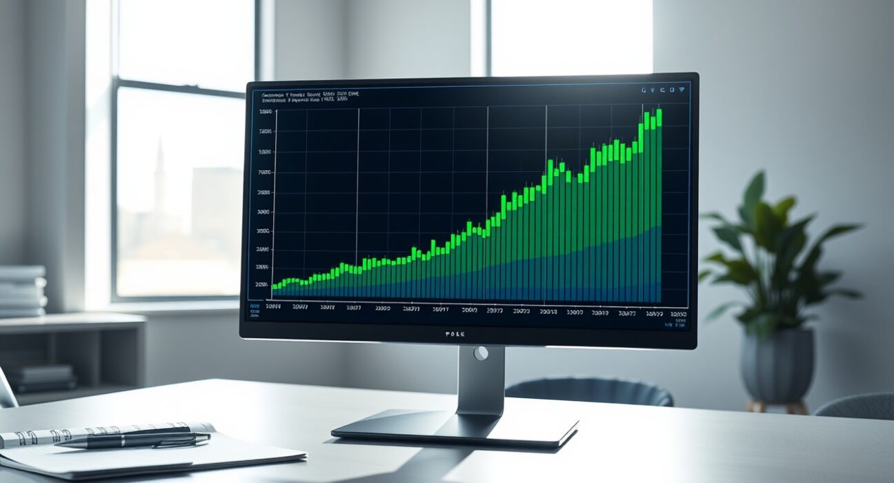 Bitcoin and Ethereum price chart showing upward trend reversal after monthly losing streaks