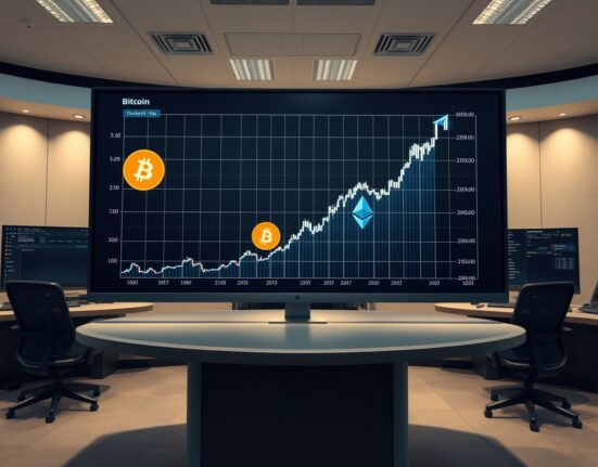 Analysis of the Bitcoin and Ethereum price rally driven by US investor demand and futures trading.