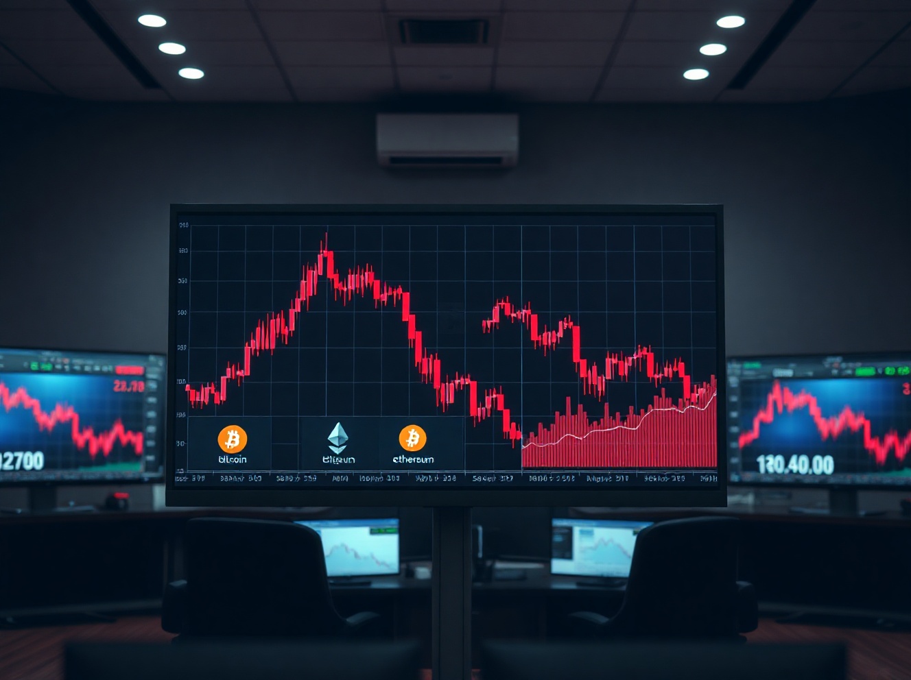 Bitcoin, Ethereum, Ripple Face Steeper Correction Risk as Bearish Pressure Builds