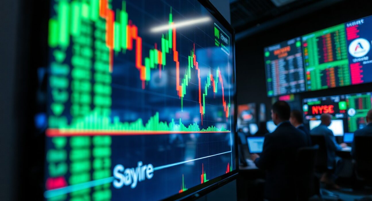 Cryptocurrency price charts on a trading screen showing Bitcoin, Ethereum, and Ripple movements