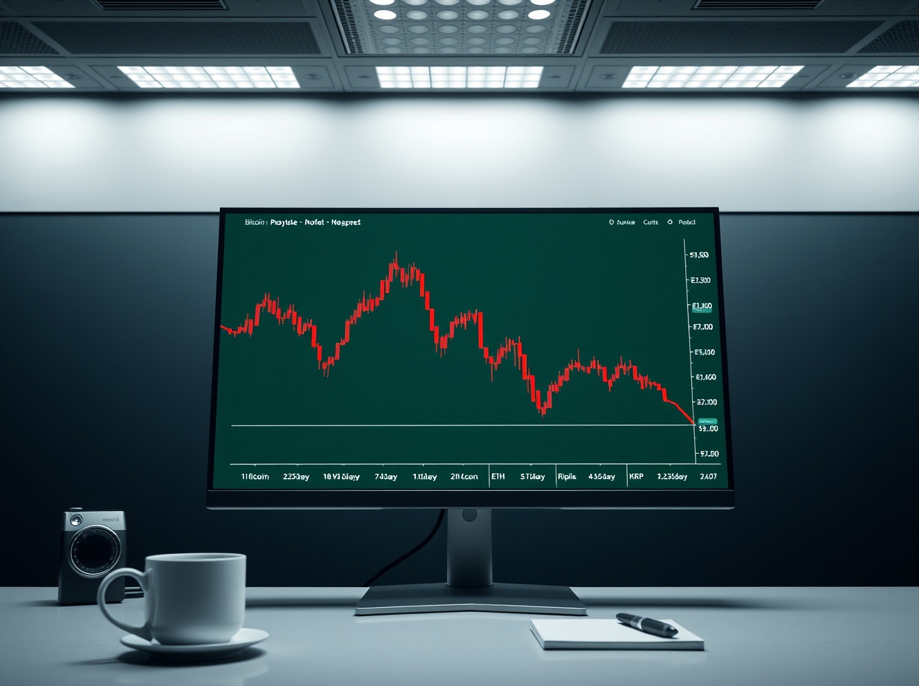 Bitcoin, Ethereum, Ripple Price Analysis: BTC Breaks Support, ETH and XRP Signal Further Declines
