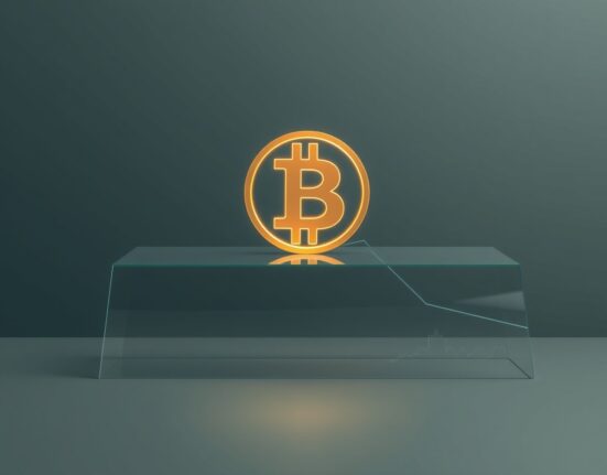 Analyst warning for Bitcoin price as a falling wedge pattern forms on the chart.